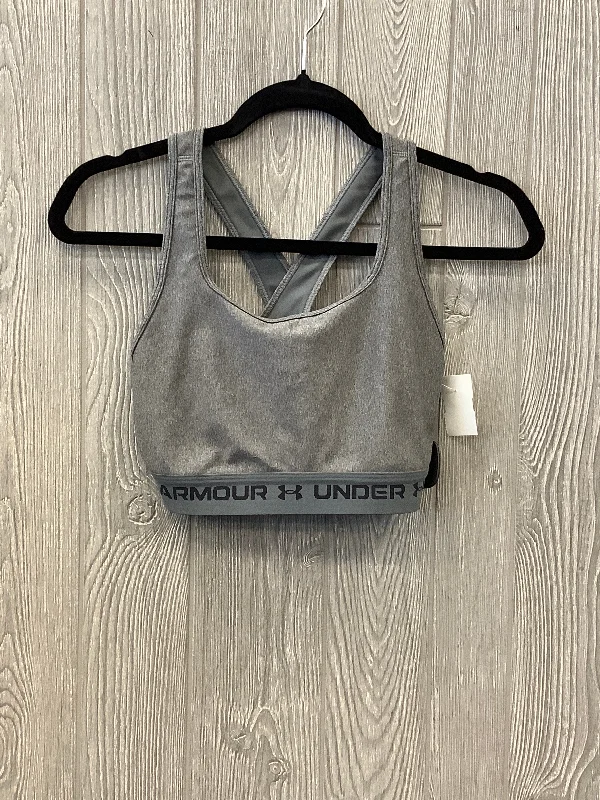 Yoga Bar for Long-Lasting Energy -Athletic Bra By Under Armour In Grey, Size: L