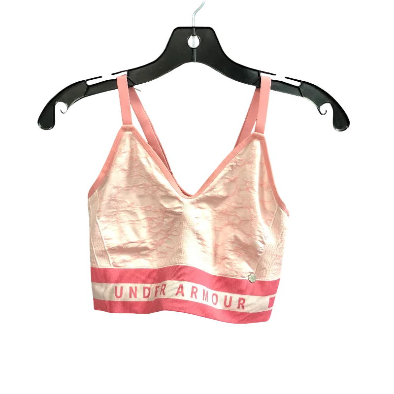 Energy Yoga Bar with Protein -Athletic Bra By Under Armour In Pink, Size: Xl