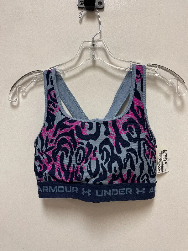 Yoga Bar for Athletic Performance -Athletic Bra By Under Armour In Purple, Size: M
