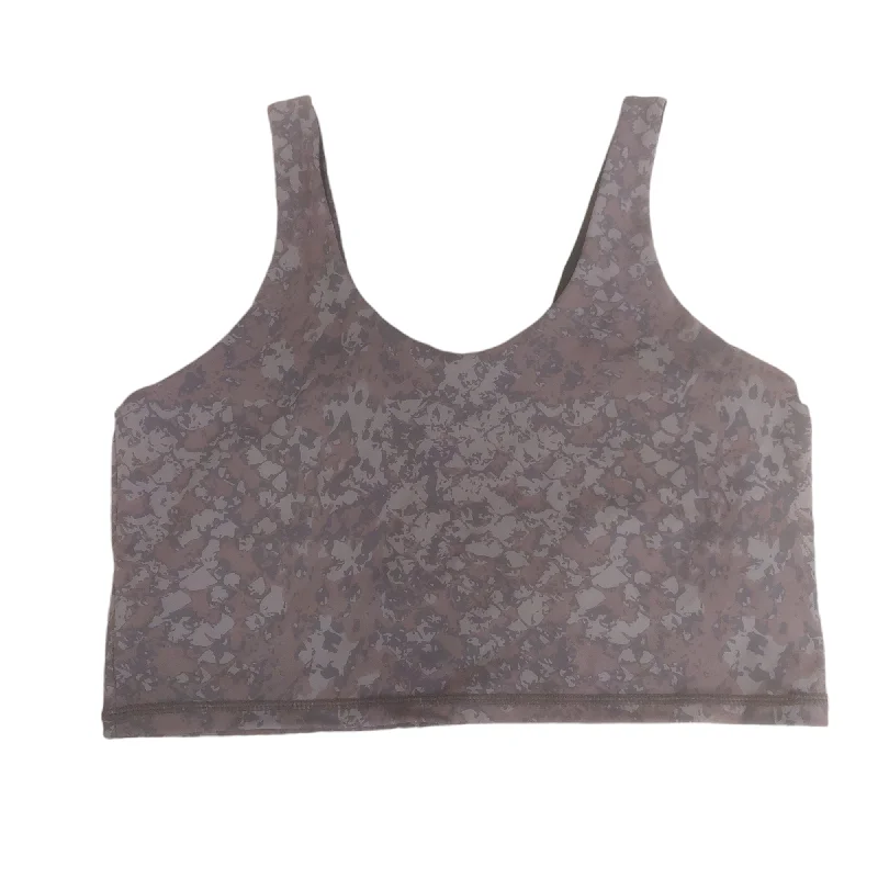 Yoga Bar with Date Paste -Athletic Bra By Varley In Brown, Size: L
