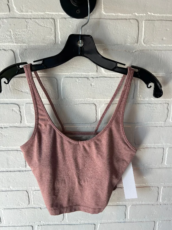 Yoga Bar for Performance and Recovery -Athletic Bra By Vuori In Pink, Size: S