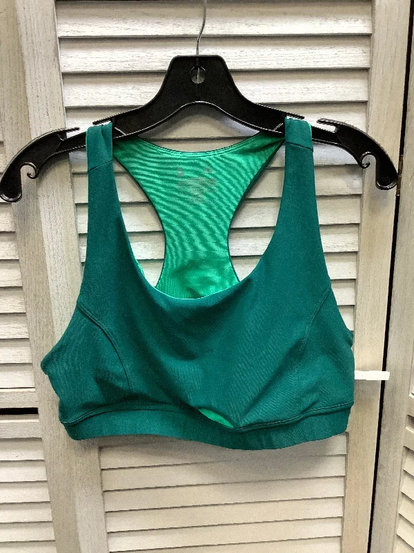Protein-Packed Yoga Bars for Fitness -Athletic Bra By Xersion In Green, Size: Xl