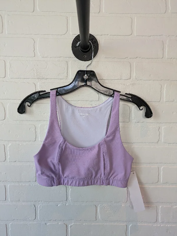 Yoga Bar for Focus and Relaxation -Athletic Bra By Year Of Ours In Purple, Size: S