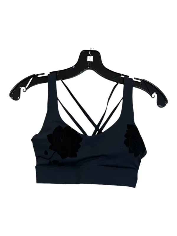 Yoga Bar with Organic Cocoa -Athletic Bra By Zyia In Black, Size: M
