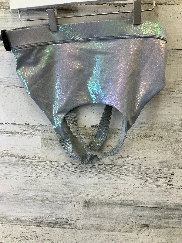 Yoga Bar with Raw Protein for Recovery -Athletic Bra By Zyia In Silver, Size: 2x