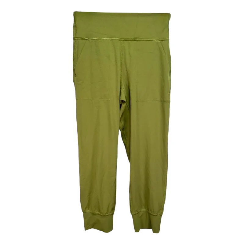 Yoga Bar with Cacao for Antioxidants -Align High-Rise Cropped Jogger By Lululemon In Bronze Green, Size: 4