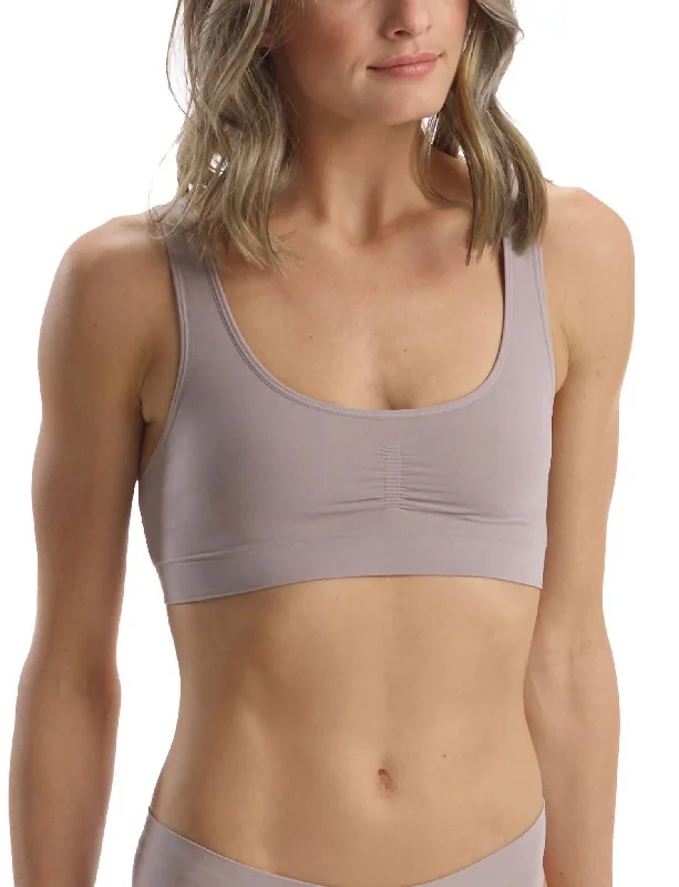 Yoga Bar for Quick Breakfast -Ballet Body Bralette In Putty