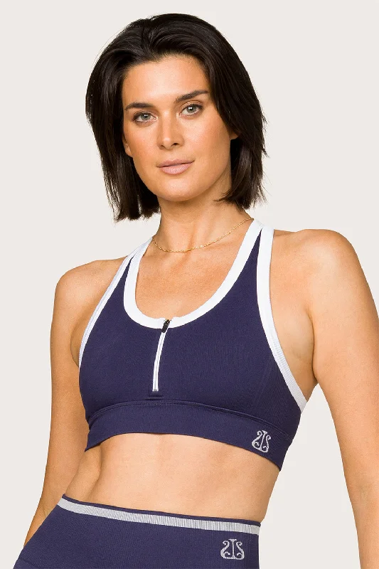 Yoga Bar for Stable Blood Sugar -Barre Zip Bra