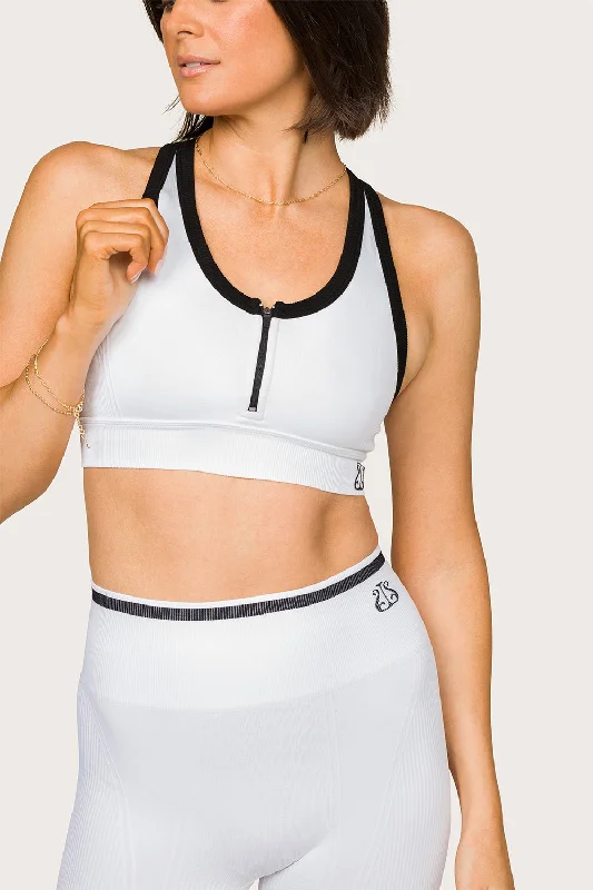 Yoga Bar with Sweet Potato -Barre Zip Bra