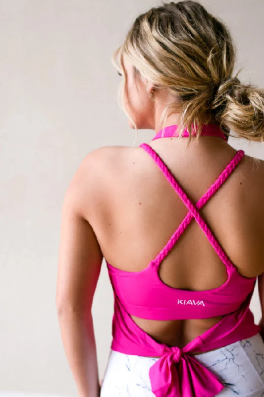 Yoga Bar with Peanuts -Battle Rope Bra- Medium Impact Support