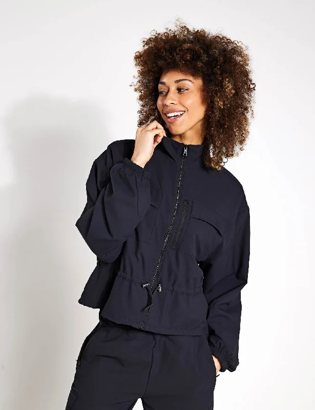 Yoga Bar with Apple and Oats -City Chic Jacket - Black