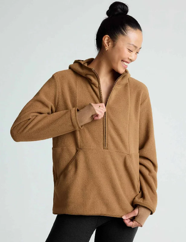 Protein-Packed Yoga Bar with Oats -URBAN EXPLORER HALF ZIP PULLOVERDEEP TAN
