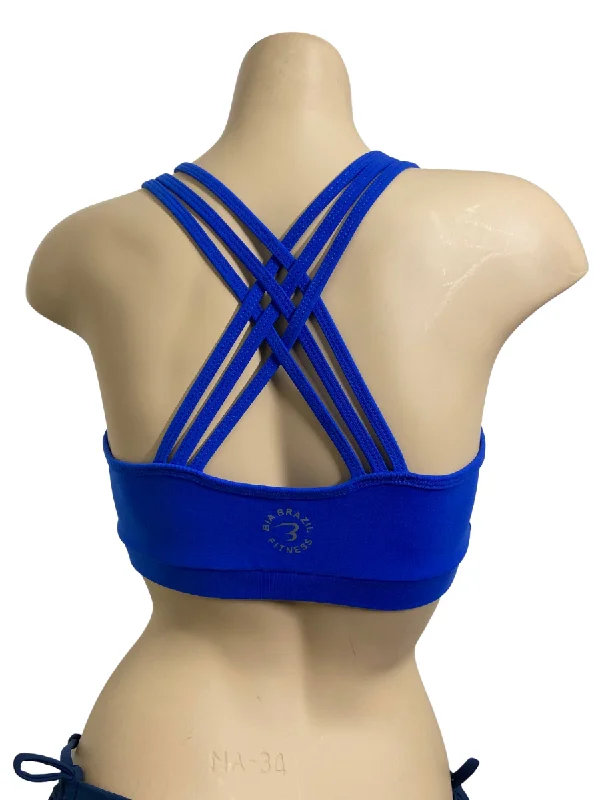 Yoga Bar with Raw Honey -Bia Brazil Deep V Triple Cross Bra Top BT3325