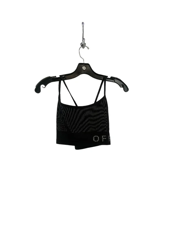 Yoga Bar with Superfoods -Black Athletic Bra Aerie, Size L