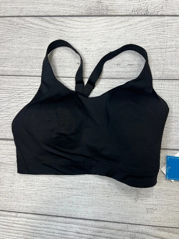 Yoga Bars for Healthy Energy -Black Athletic Bra Athleta