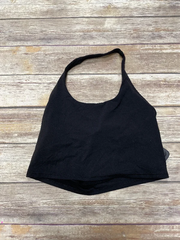 Yoga Bar for Digestive Health -Black Athletic Bra Athleta, Size Xl