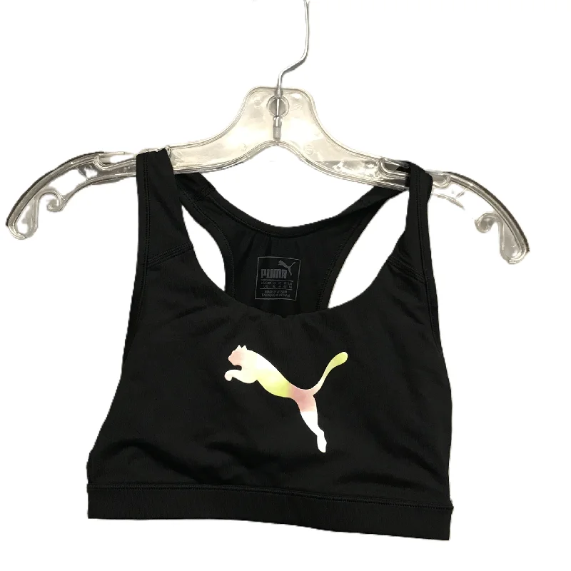 Yoga Bar with Turmeric for Inflammation -Black Athletic Bra By Puma, Size: L