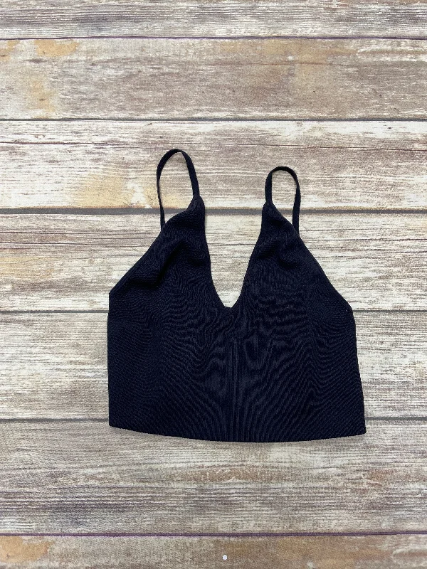 Healthy Yoga Bars with Nuts and Seeds -Black Athletic Bra By Together, Size M