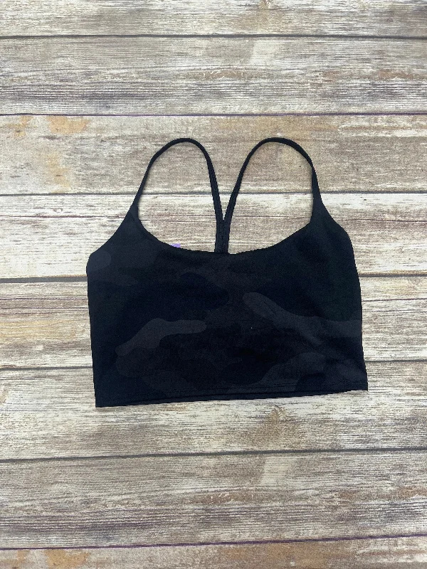Yoga Bar for Muscle and Flexibility -Black Athletic Bra Cme, Size M