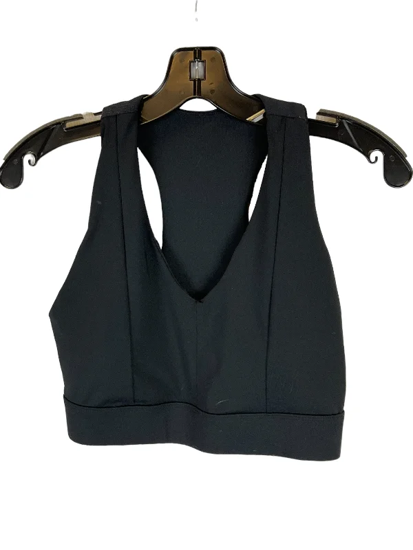 Yoga Bar with Avocado for Healthy Fats -Black Athletic Bra Fabletics, Size L