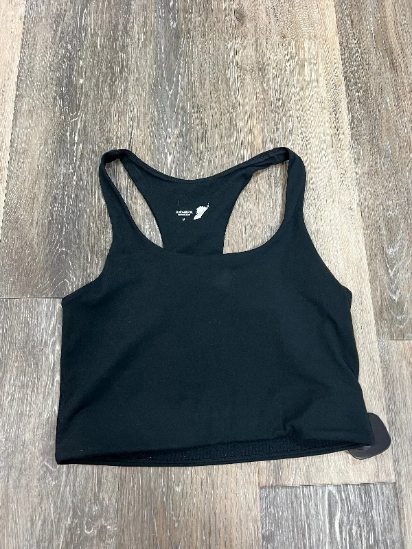 Yoga Bar with Pecan Nuts -Black Athletic Bra Fundamental Performance, Size M