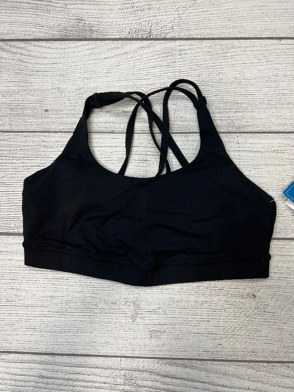 Yoga Bars for Athletes -Black Athletic Bra Lululemon, Size 10