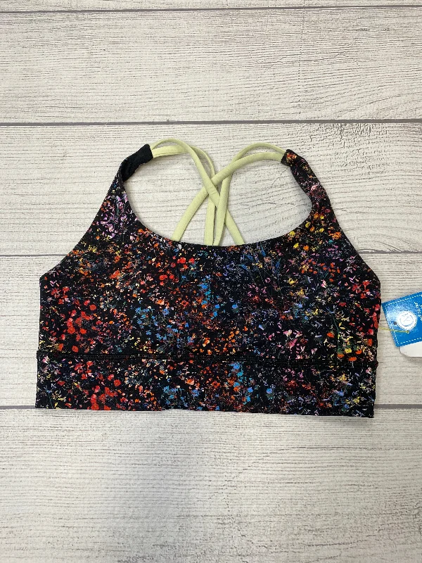 Yoga Bars with Chia for Healthy Omega-3 -Black Athletic Bra Lululemon, Size M