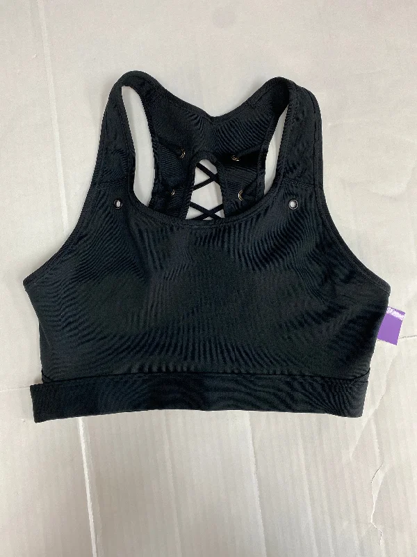 Yoga Bar for Superfood Nutrients -Black Athletic Bra Nike, Size M