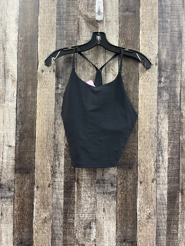 Yoga Bar with Dark Chocolate for Energy -Black Athletic Bra Old Navy, Size L