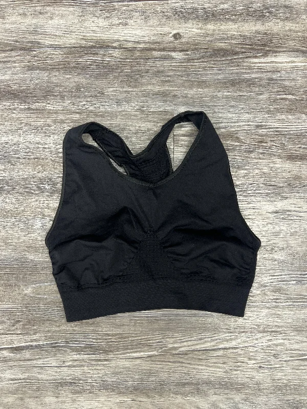 Yoga Bars with Flax Seeds -Black Athletic Bra Sweaty Betty, Size L