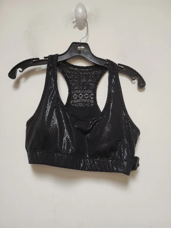Yoga Bar with Olive Oil -Black Athletic Bra Zyia, Size M