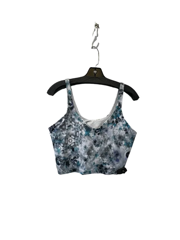 Yogurt-Flavored Yoga Bar -Black & Blue Athletic Bra Lululemon, Size 12