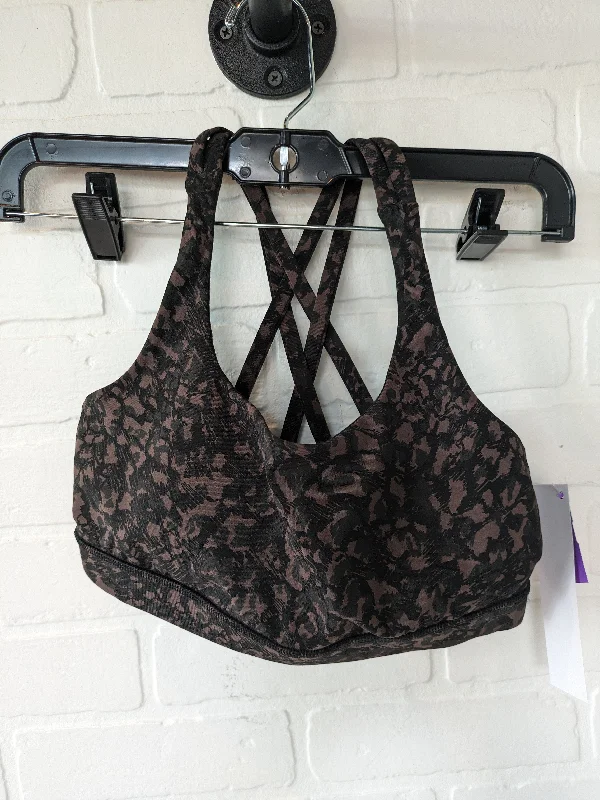 Yoga Bar with Rhodiola -Black & Brown Athletic Bra Lululemon, Size S
