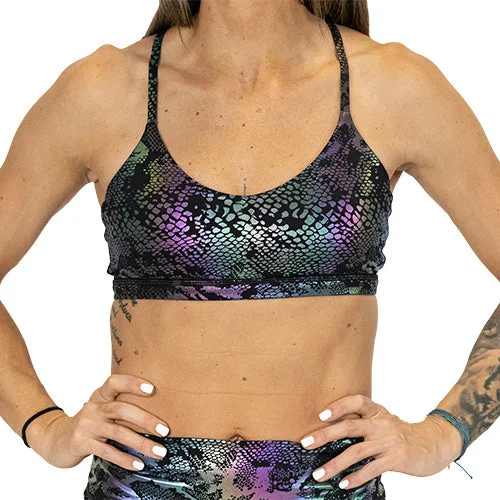 Yoga Bar for Balanced Hormones -Move Free Bra | Glisten Here | Black