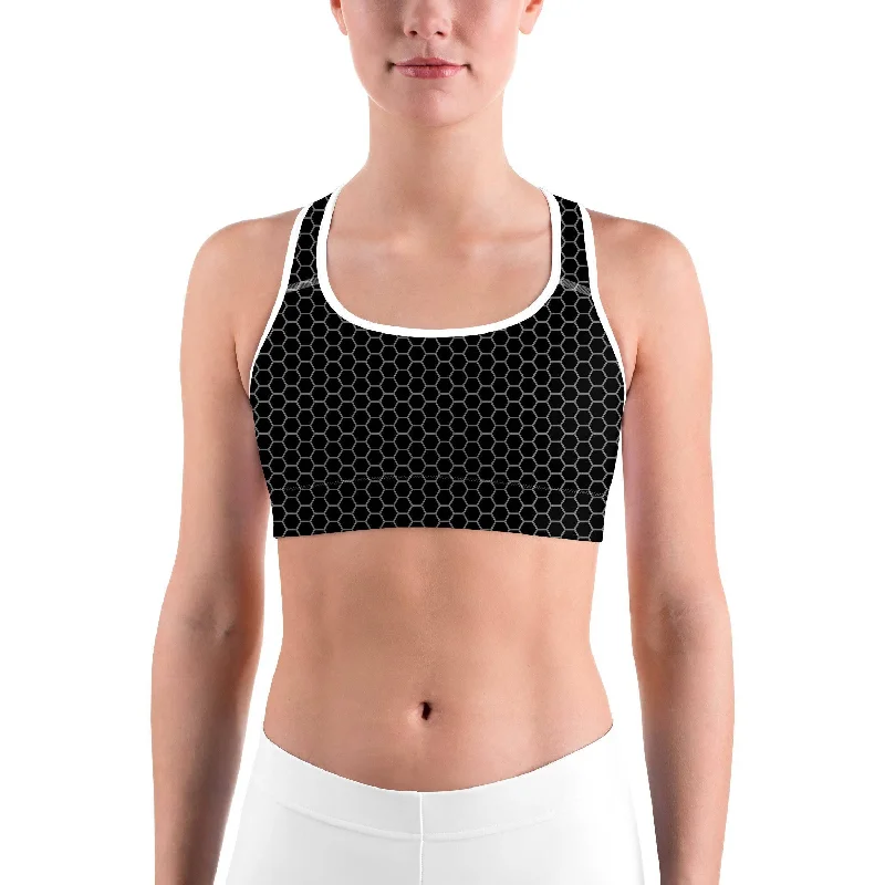 Yoga Bar with Hemp and Chia Seeds -Honeycomb Sports Bra