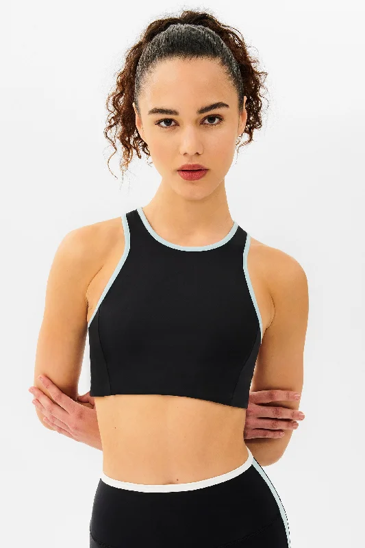 Yoga Bar with Antioxidant-Rich Ingredients -Blake Rigor Bra - Black/teal