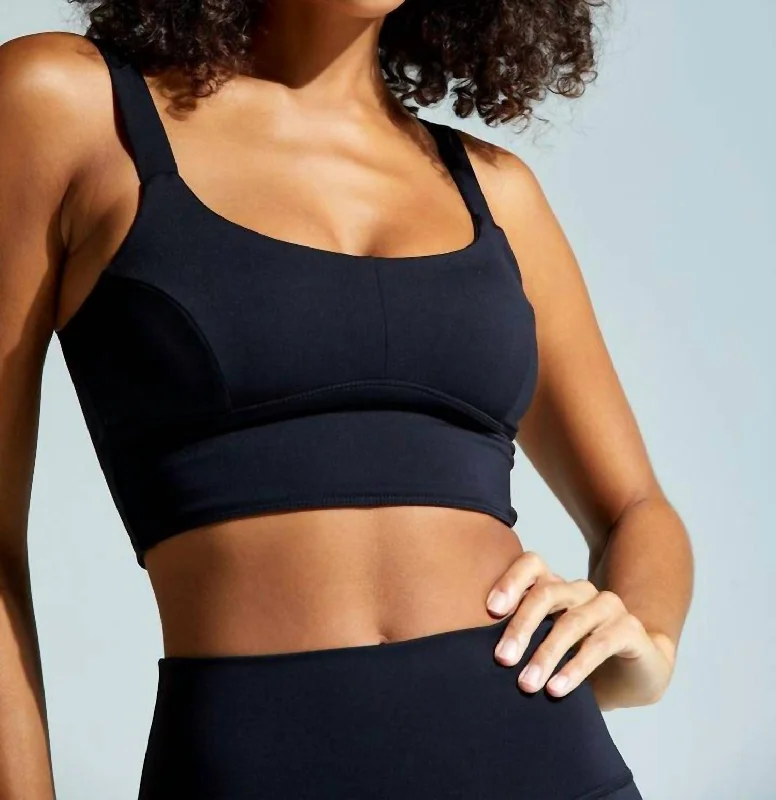 Yoga Bars for Mind-Body Balance -Bliss Bra In Black