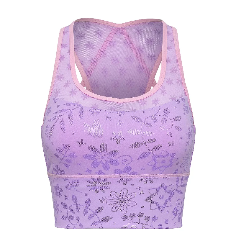 Yoga Bar with Chia and Flax -Blossom Hermana Long Sports Bra