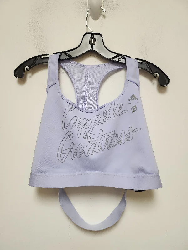 Yoga Bar with Cocoa Butter -Blue Athletic Bra Adidas, Size Xxl