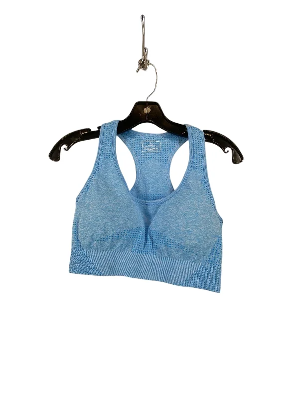 Yoga Bar for a Balanced Diet -Blue Athletic Bra Avia, Size M