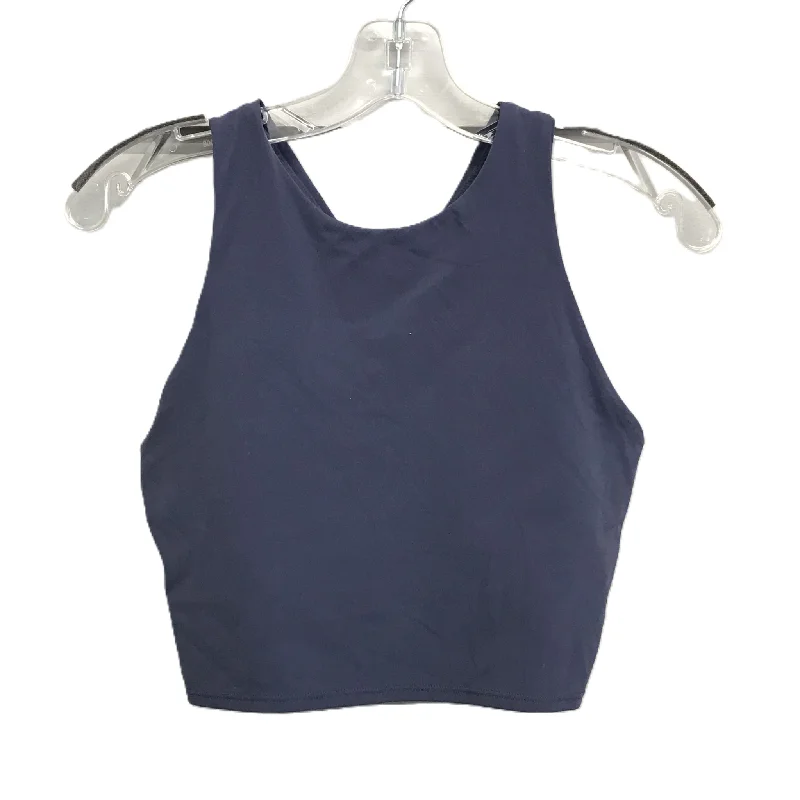 Yoga Bar with Mango for Tropical Flavor -Blue Athletic Bra By Athleta, Size: M