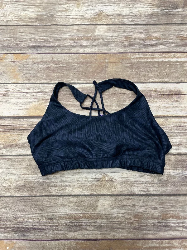 Yoga Bar with Raw Ingredients -Blue Athletic Bra Dip, Size Xl