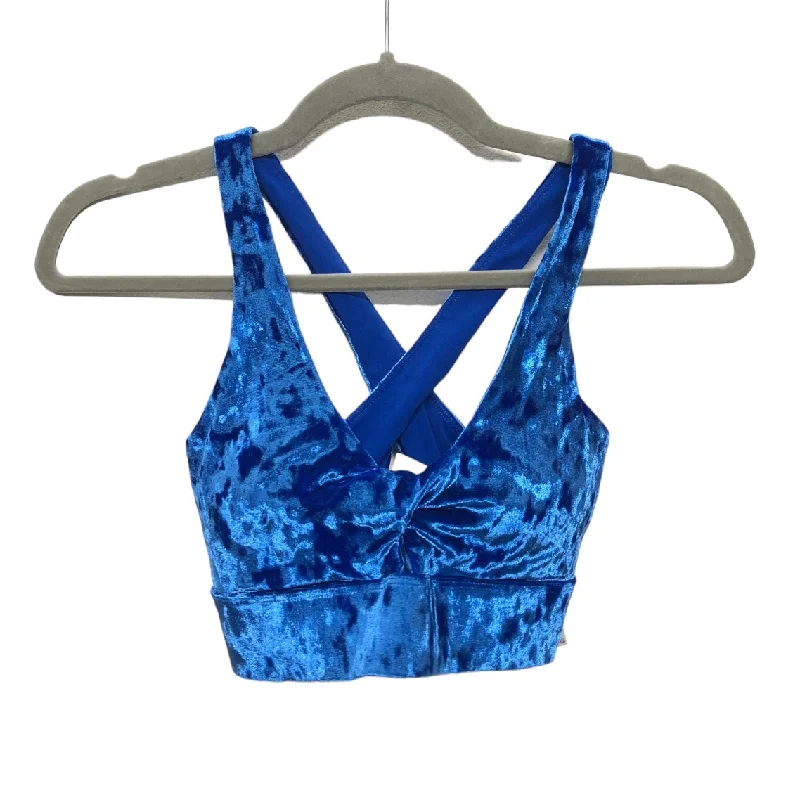 Yoga Bars for Energy-Rich Nutrition -Blue Athletic Bra Fabletics, Size Xxs