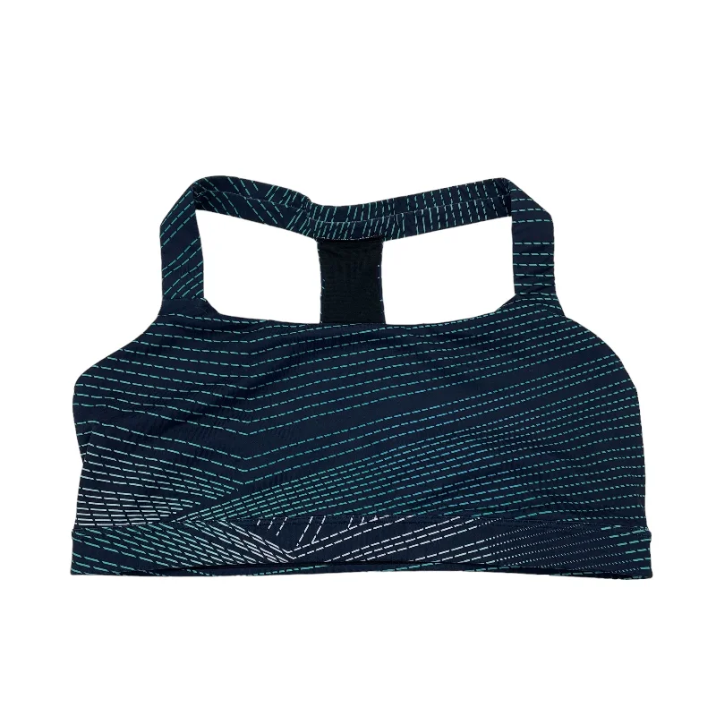 Yoga Bar for After Yoga Class -Blue Athletic Bra Gap, Size L
