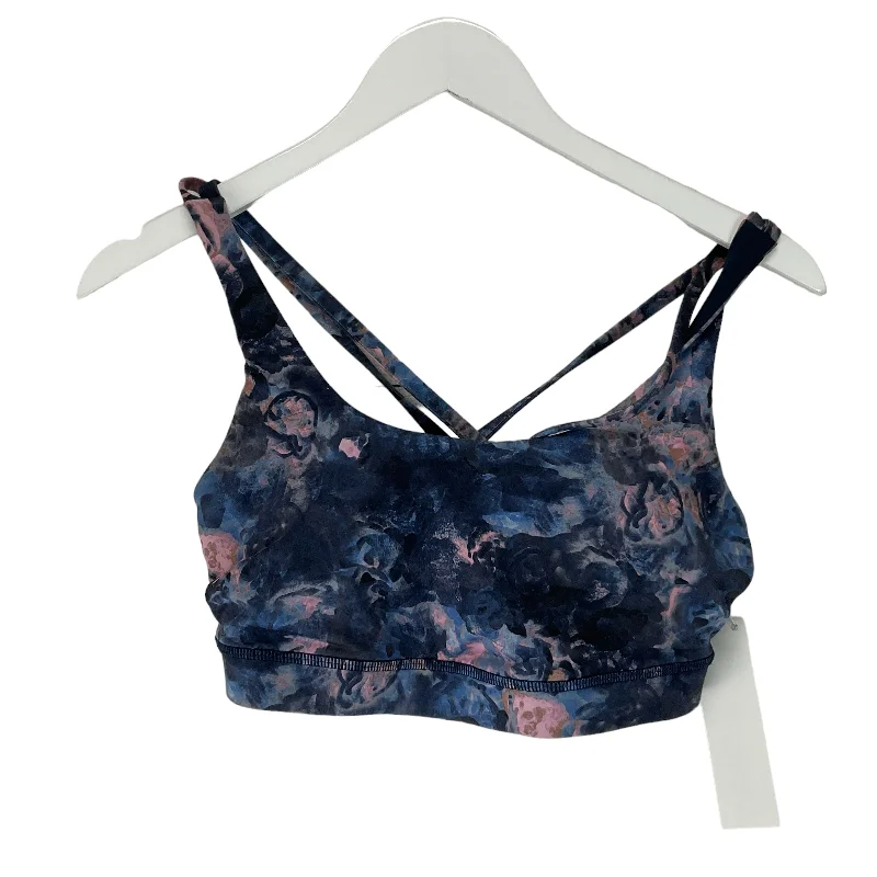 Best Yoga Bar for Weight Management -Blue Athletic Bra Lululemon, Size M