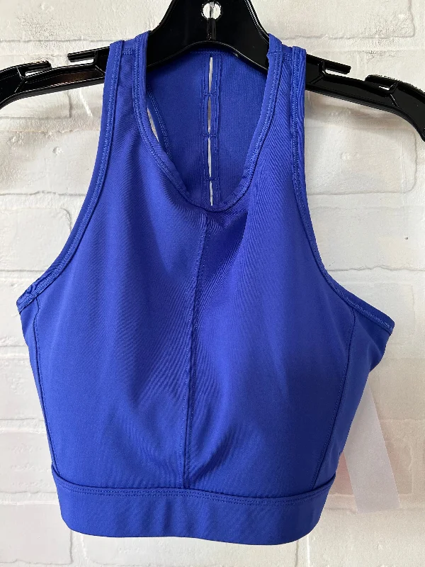 Yoga Bar for Stable Blood Sugar -Blue Athletic Bra Nike Apparel, Size M