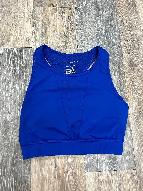 Yoga Bar with Protein and Fiber Combo -Blue Athletic Bra Sincerely Jules, Size S