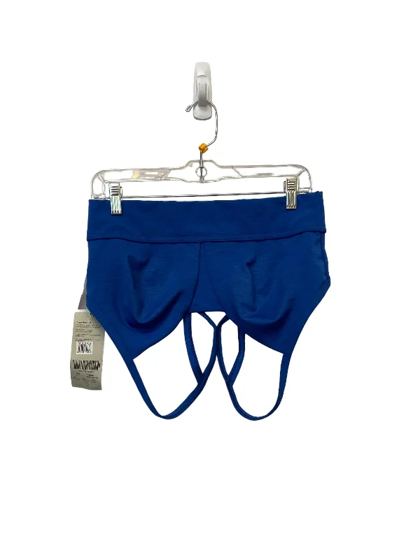 Yoga Bar with Rice Protein -Blue Athletic Bra Sweaty Betty, Size Xl