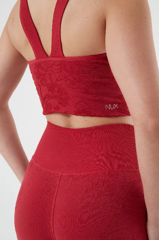 Yoga Bar for Energizing Post-Yoga -Bouquet Bra