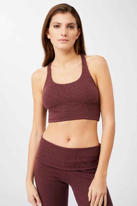 Protein Yoga Bars with Fruit and Nuts -New Ripped Studio Bra (Ruby)